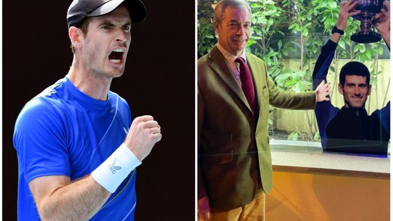 Andy Murray makes fun of Djokovic’s dangerous friendships
