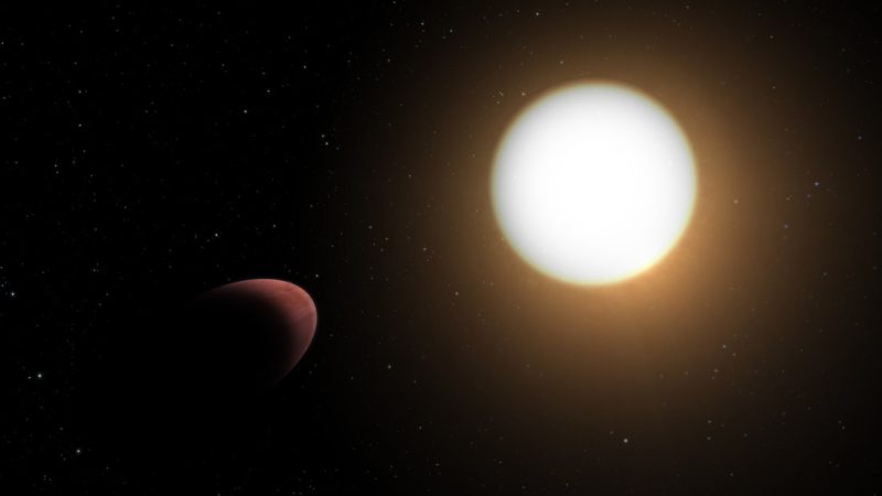 Astronomers have discovered for the first time an elliptical planet that looks like a rugby ball