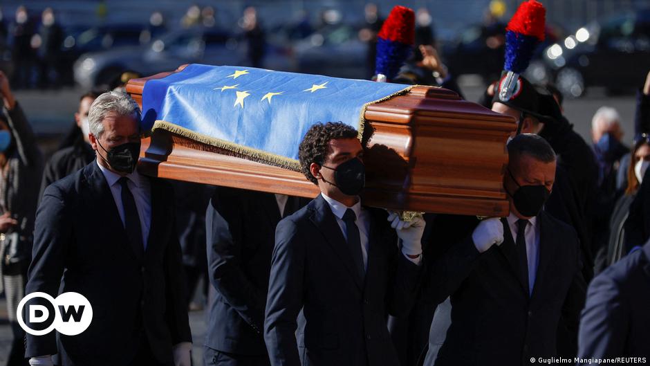 State funeral for the president of the European Parliament in Rome |  approach |  Dr..