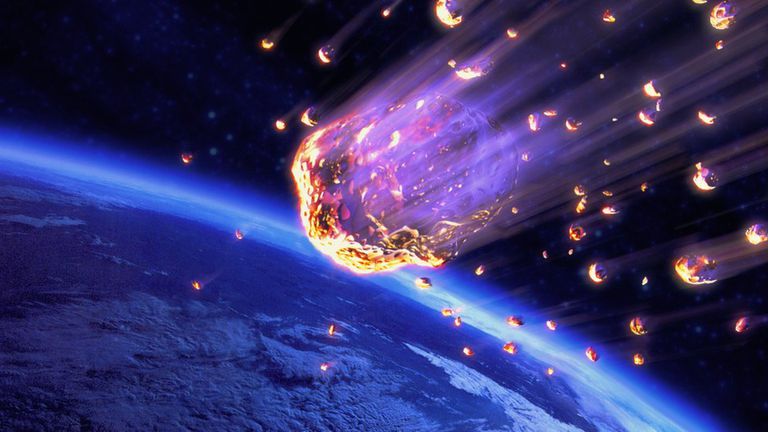 A meteor exploded in the United States and generated a shock wave equivalent to 30 tons of dynamite