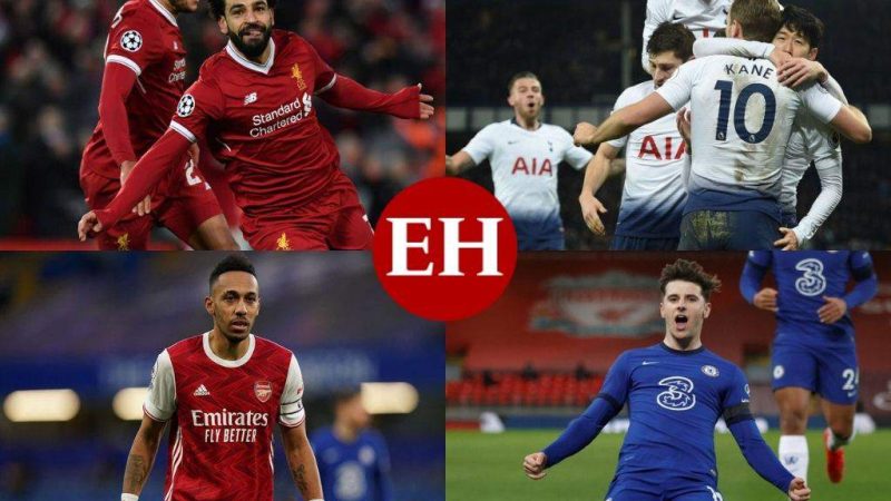 Chelsea, Liverpool, Arsenal and Tottenham in the League Cup semi-final to replace City
