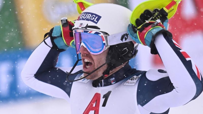 Dave Riding makes history and wins Kitzbühel slalom