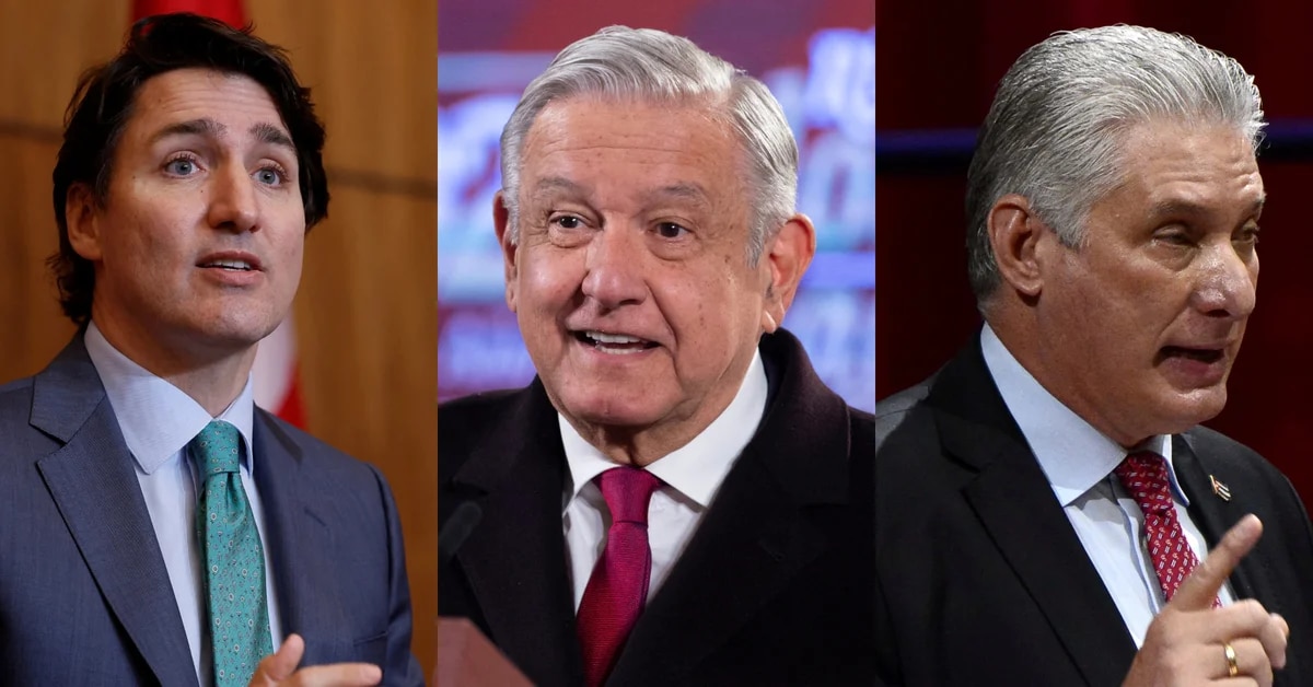 The presidents of Canada, Cuba and Bolivia reacted to the second infection of AMLO