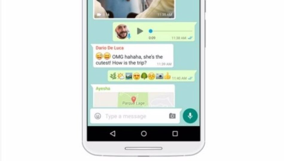 WhatsApp will add reactions to messages with animated emoji |  The platform is working on new features