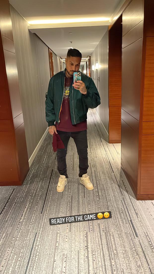 Paolo Guerrero shared a photo in Colorado before going to his medical appointment (Photo: @guerrero9)