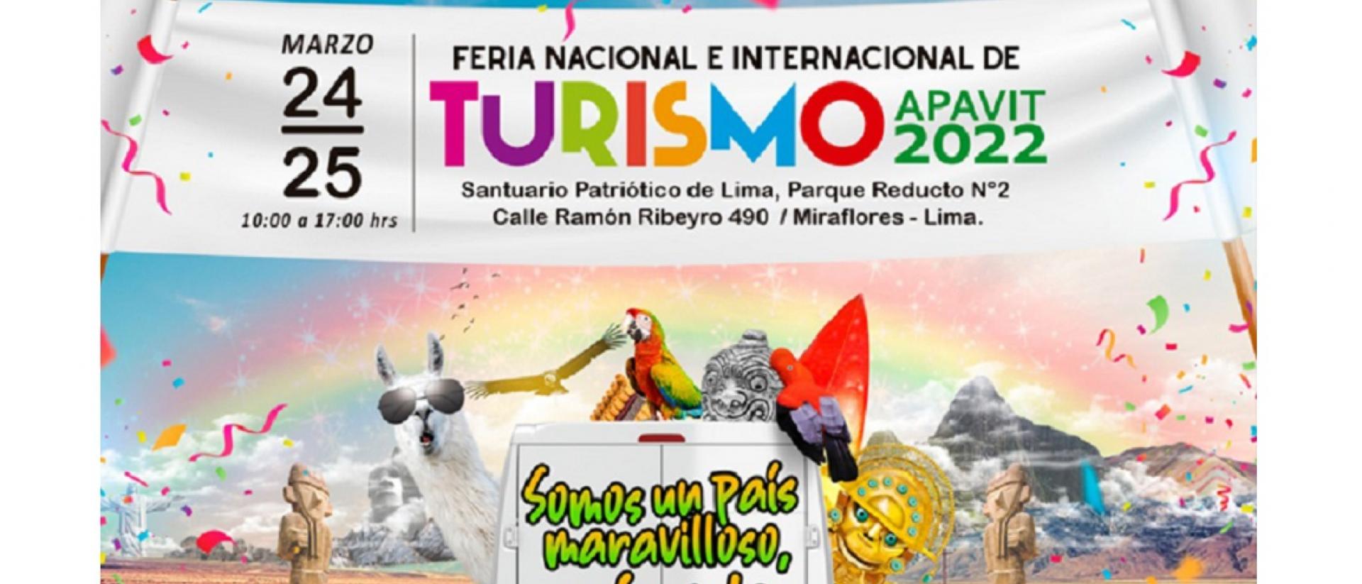 The National and International Tourism Fair is organized in Peru