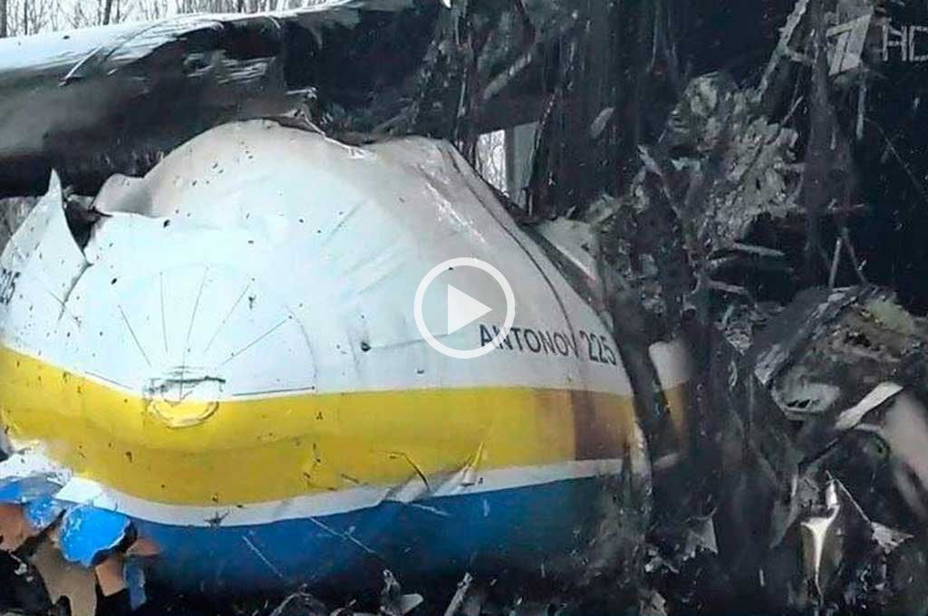 Video: This is how the Russians destroyed the largest plane in the world: El Littoral – News – Santa Fe – Argentina