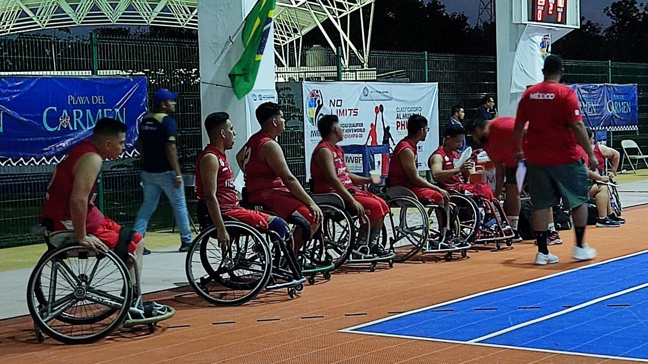 USA beat Mexico in wheelchair basketball tournament in Puerto Aventuras