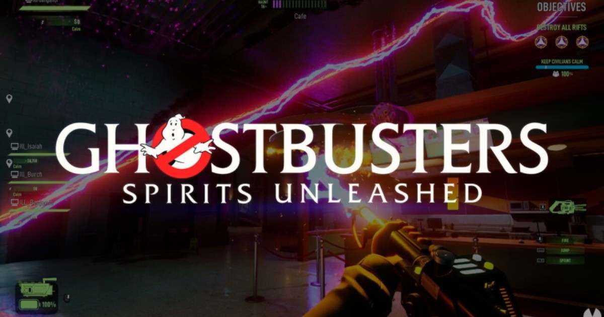 Ghostbusters: Spirits Unleashed: They announce the launch of Ghostbusters