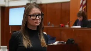 The real Anna Sorokin during her trial (Image: FILE)