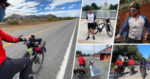 Sustainable travel: the Mexican who crossed the US on an electric bike
