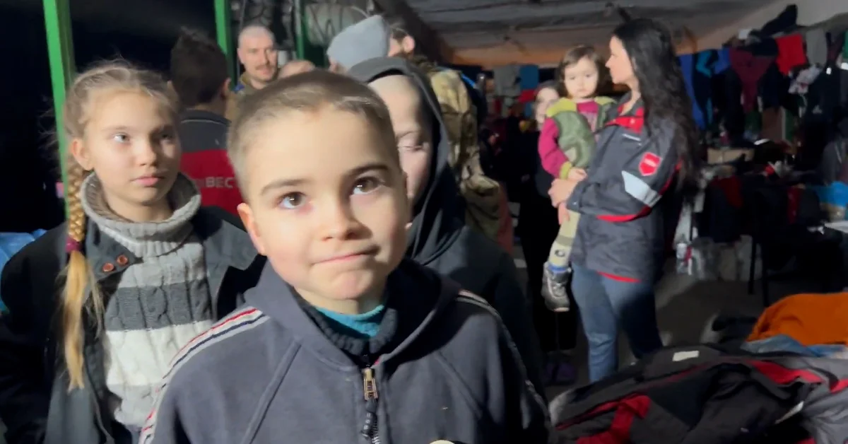 A desperate cry for help for women and children trapped in the tunnels of the Mariupol Steel Factory, besieged by Russian forces