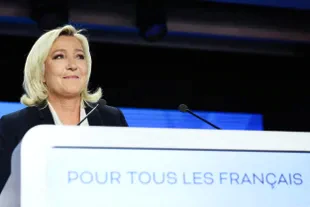 Far-right candidate, Marine Le Pen, got her best choice