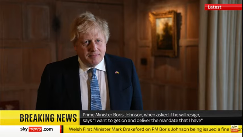 Boris Johnson fully apologizes to the party gate but refuses to resign