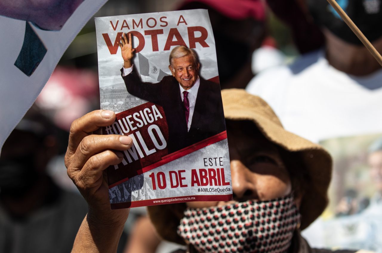 On Sunday, April 10, the president will undergo a deauthorization consultation (Photo: Andrea Murcia/Cuartoscuro.com)