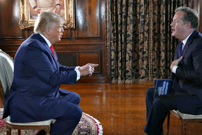 Donald Trump angry and left TV interview: ‘Turn off the cameras’