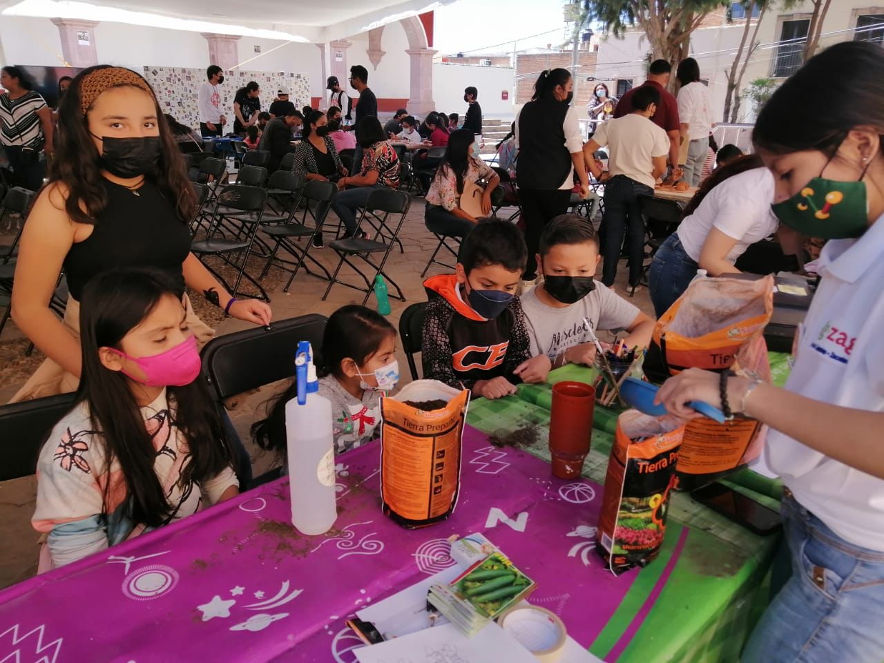 Hundreds of people attended Cozcyt science and technology workshops during Zacatecas Cultural Festival 2022