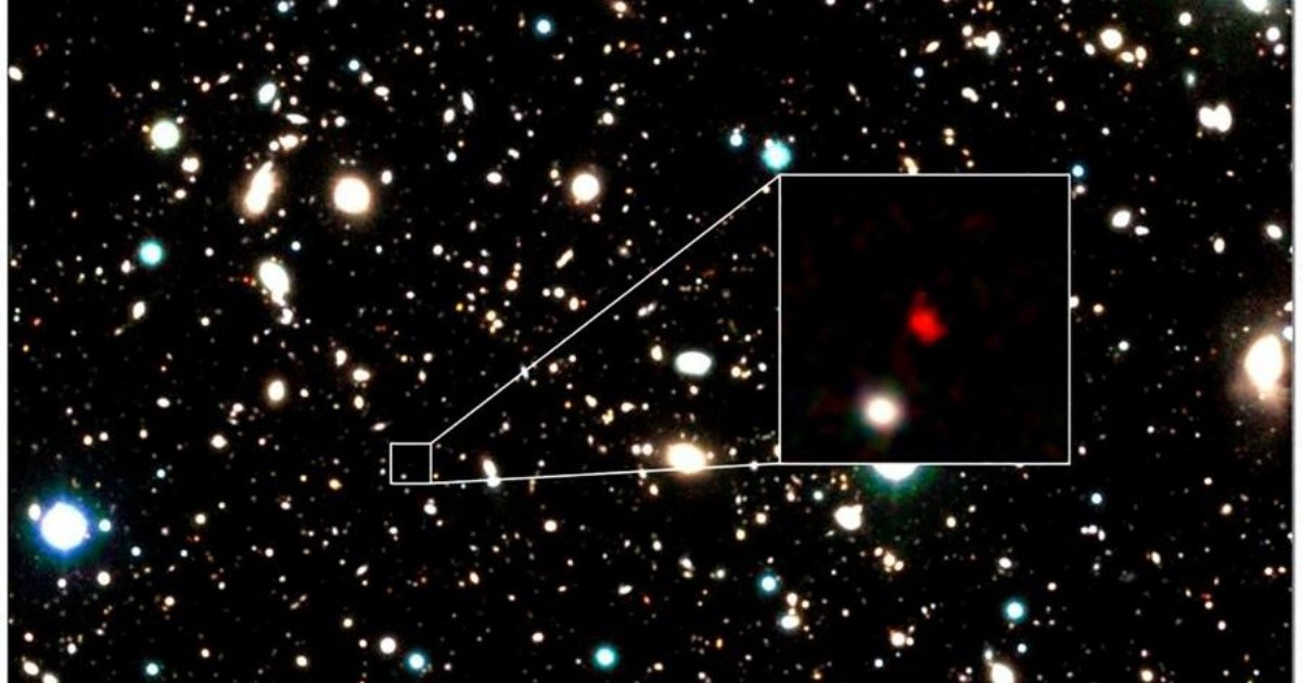 Photo: They discovered the most distant galaxy ever discovered