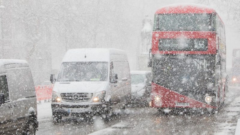 UK snow warning as UK forecasts are expected to be colder than Sweden next week