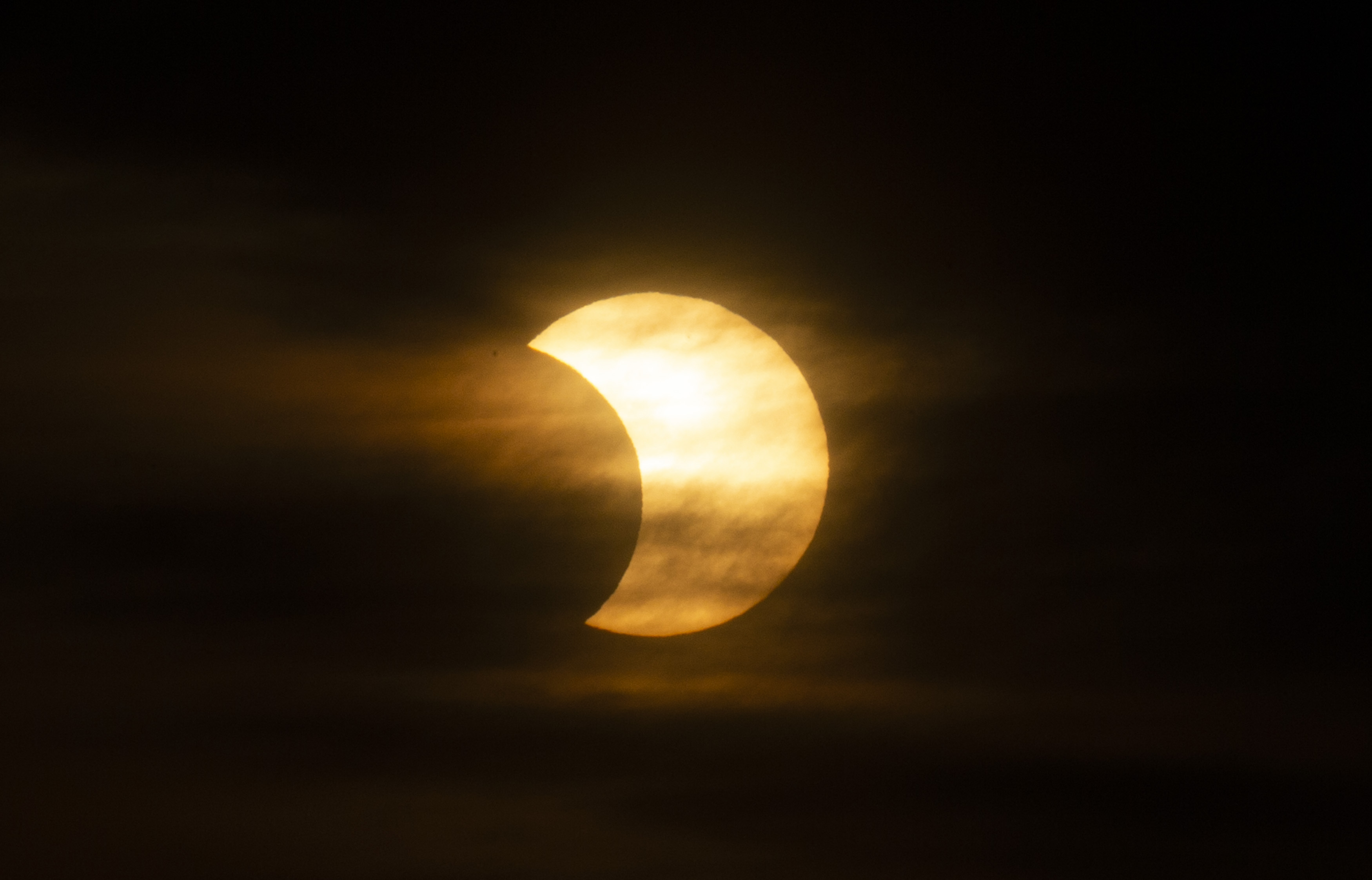 A new solar eclipse will occur in 2022 and 2023 (Photo by Kina Bettencourt / AFP)