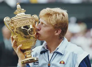 Boris Becker, Wimbledon Champion and Glory Times.