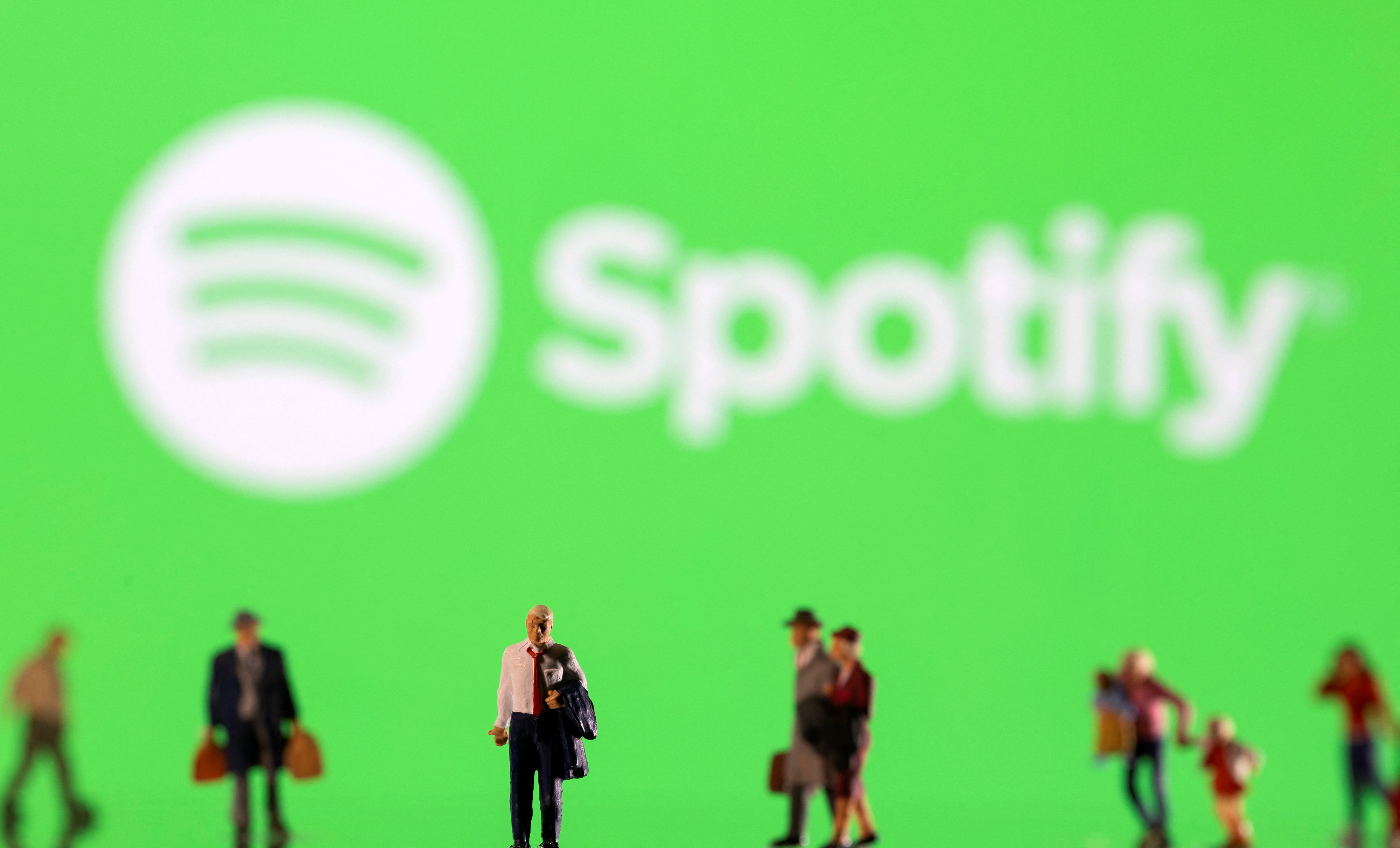 Millions of users use Spotify around the world (Image: REUTERS/Dado Ruvic/Illustration)