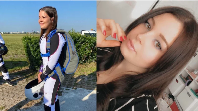 “The impact was very violent”: a 23-year-old girl jumped from a thousand meters, the parachute failed and hit the ground