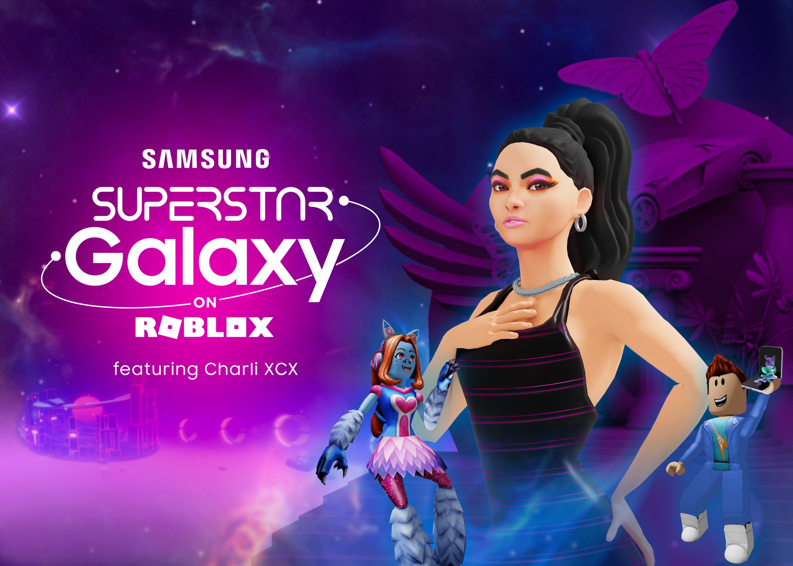 Samsung Superstar Galaxy on Roblox along with Pop Icon Charli XCX is now available for a limited time – Samsung UK Newsroom