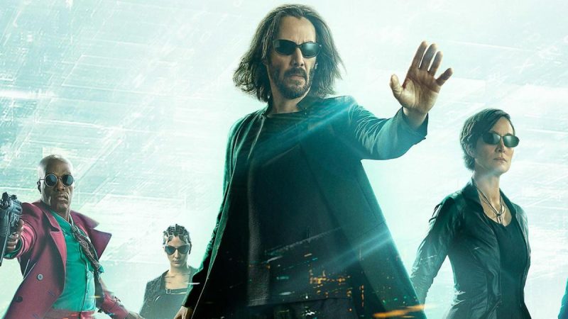 This Sunday on HBO Max Matrix Resurrections, with Keanu Reeves and Carrie-Anne Moss