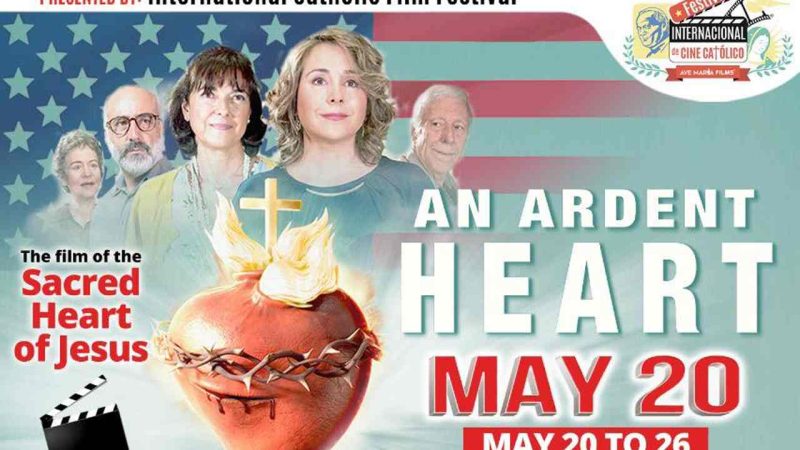 Burning Heart, a movie about the Sacred Heart arrives in the USA