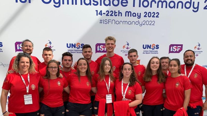 Great Spanish participation in gymnastics 2022 in Normandy
