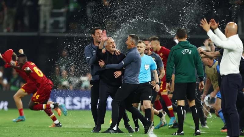 Mourinho made history with Roma: defeated Feyenoord and became the Champions of the Conference League