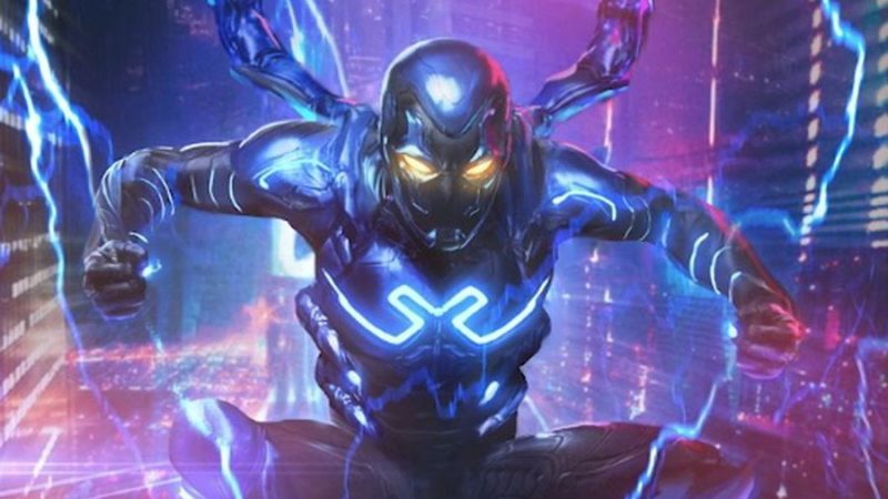 The Blue Beetle’s outfit looks impressive in the first pictures of the new DC movie shoot