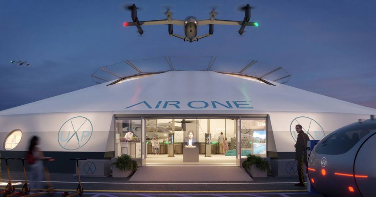 The first airport for flying cars to arrive in the UK