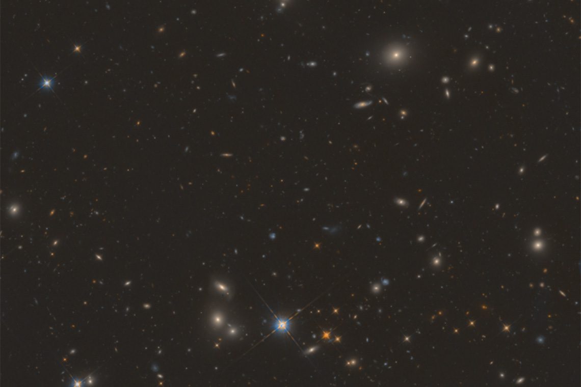 Image focused on never-before-seen galaxies (NASA)