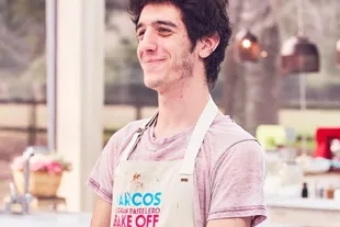 Marcos was one of the pastry chefs featured on season two of Bake Off (Photo: Instagram marcosbakeoffargentina)
