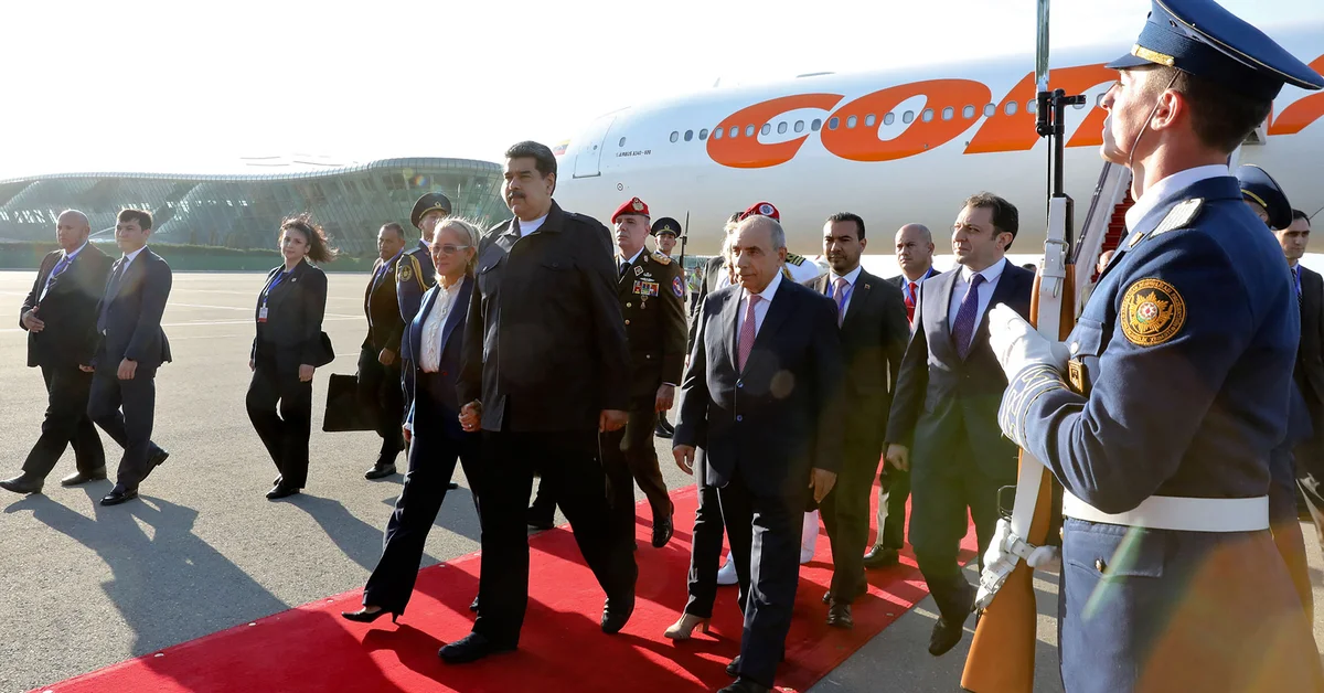 Maduro traveled to Azerbaijan but was unable to meet the president due to the discovery of COVID-19 cases in his entourage.