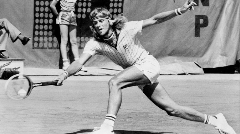 Bjorn Borg (Sweden) won Wimbledon five times in a row between 1976 and 1980.