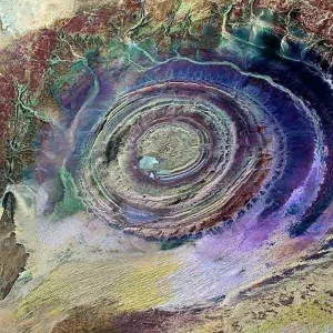Eye of the Desert: What is this mysterious place that only astronauts see