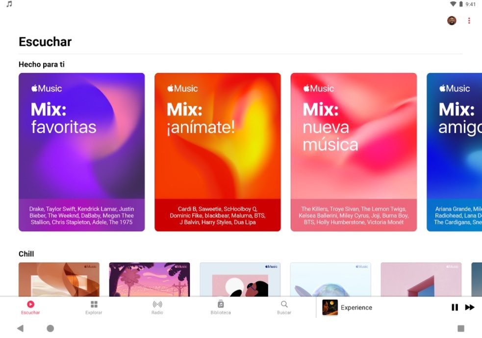     Apple Music for Android (Photo: GOOGLE PLAY)