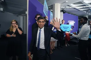 Rishi Sunak, one of the contenders to succeed Boris Johnson as head of the Conservative Party