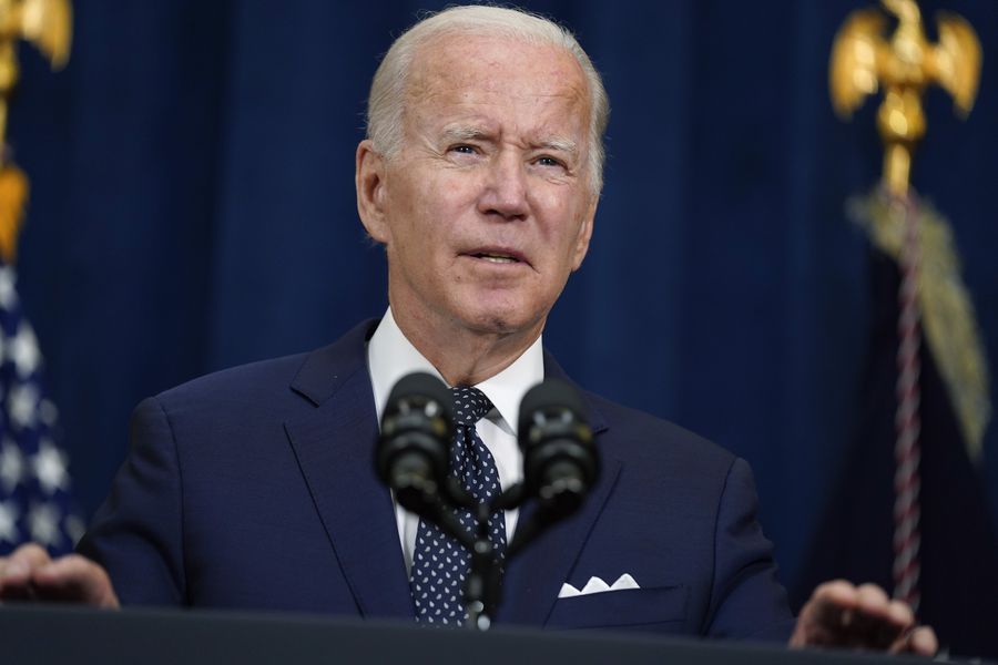Biden has a 38 percent approval rating, the lowest since taking office