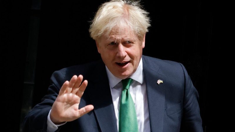 Boris Johnson in the British Parliament
