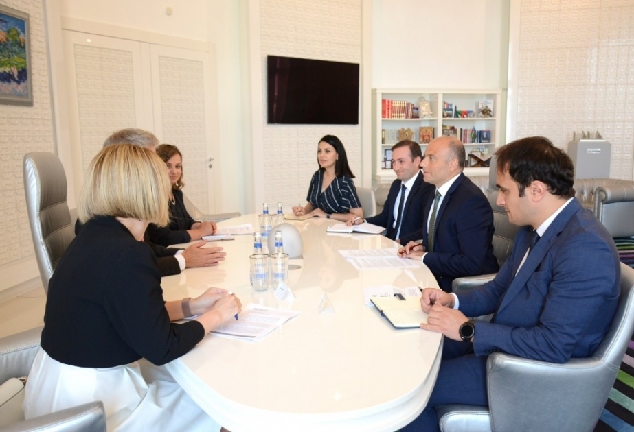 Culture Minister meets UK Ambassador to Azerbaijan