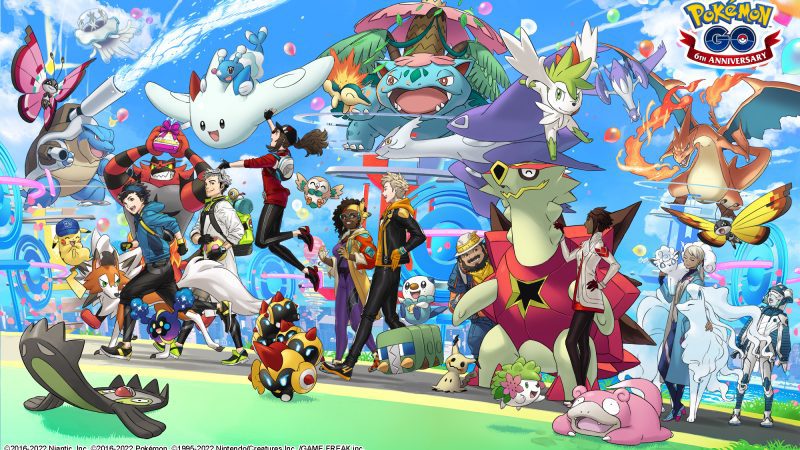 Happy 6th Anniversary, Pokémon GO!