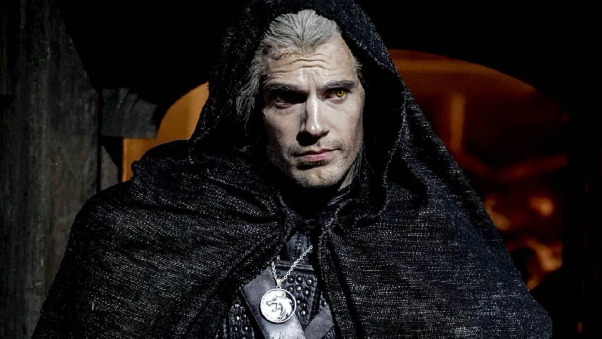 Photo of The Witcher filter with Henry Cavill on set