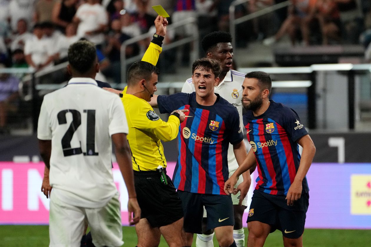 This was the fight that almost all Real Madrid-Barcelona footballers had in Las Vegas
