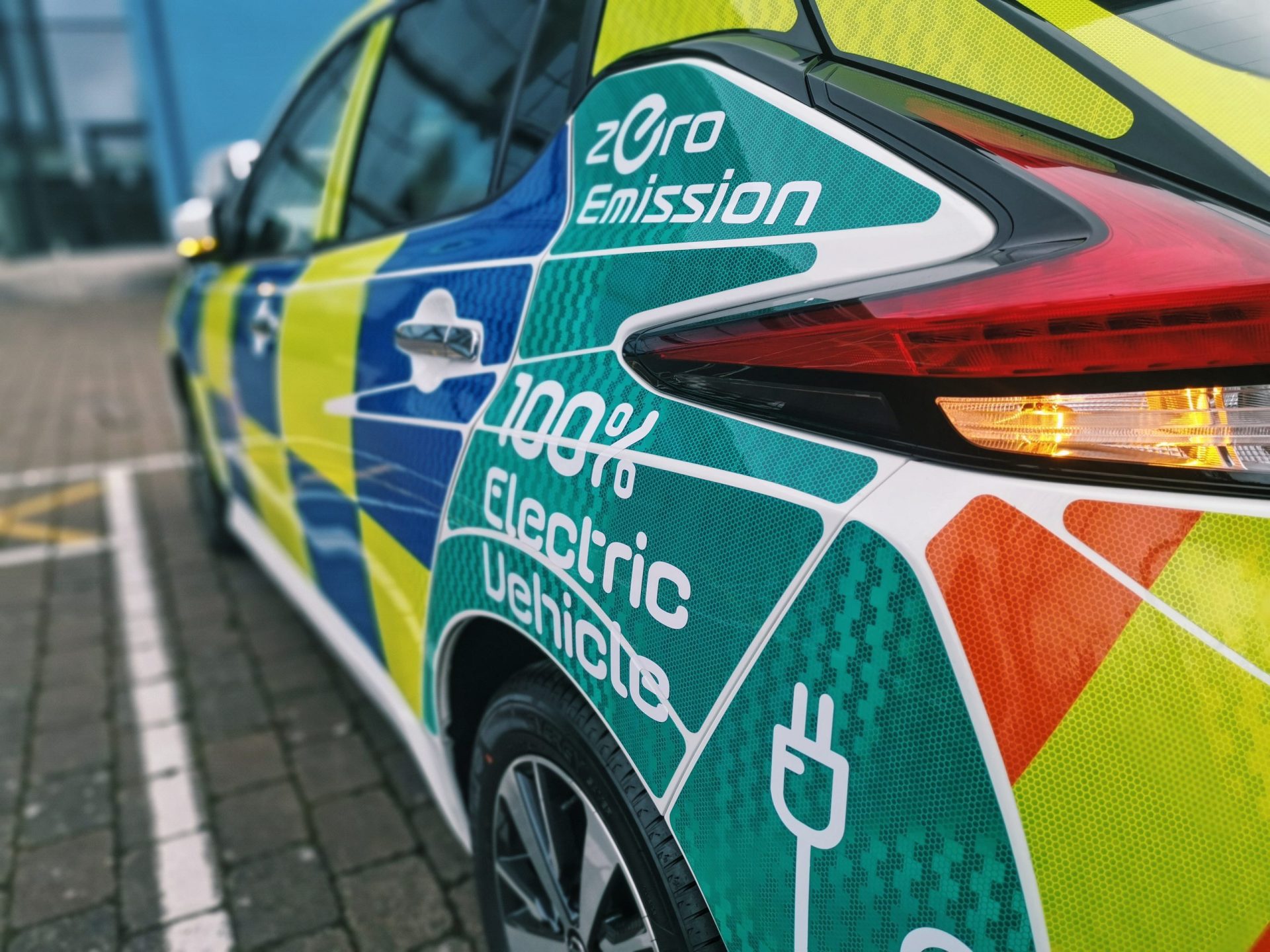 UK electric police car