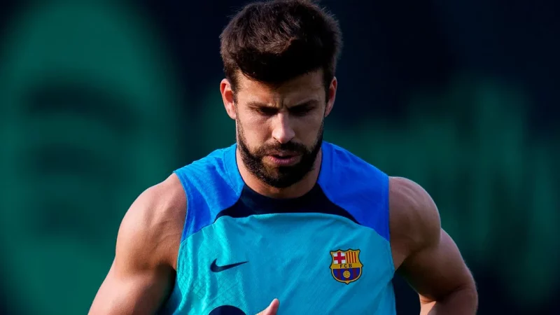 The dark panorama that Pique faces in Barcelona amid the scandal of his separation from Shakira.