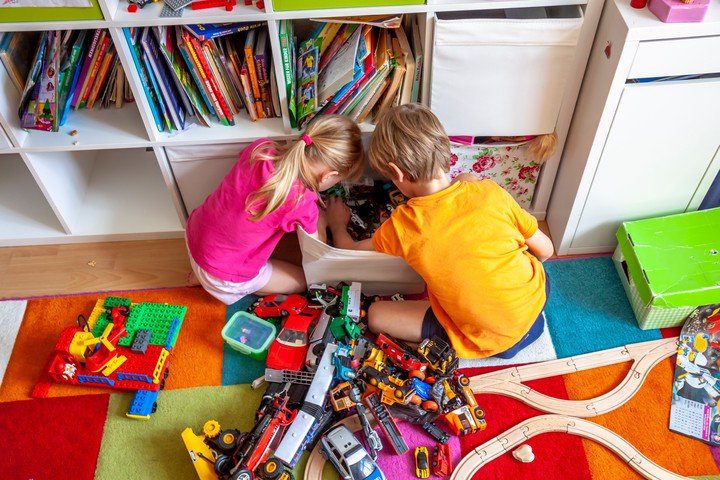 Playing is one of the main reasons why boys' room is always messy.  Photo: shutterstock